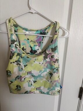 NWT Columbia PFG Open Waters Cropped Tank  Performance Fit Omni-Shade SZ M